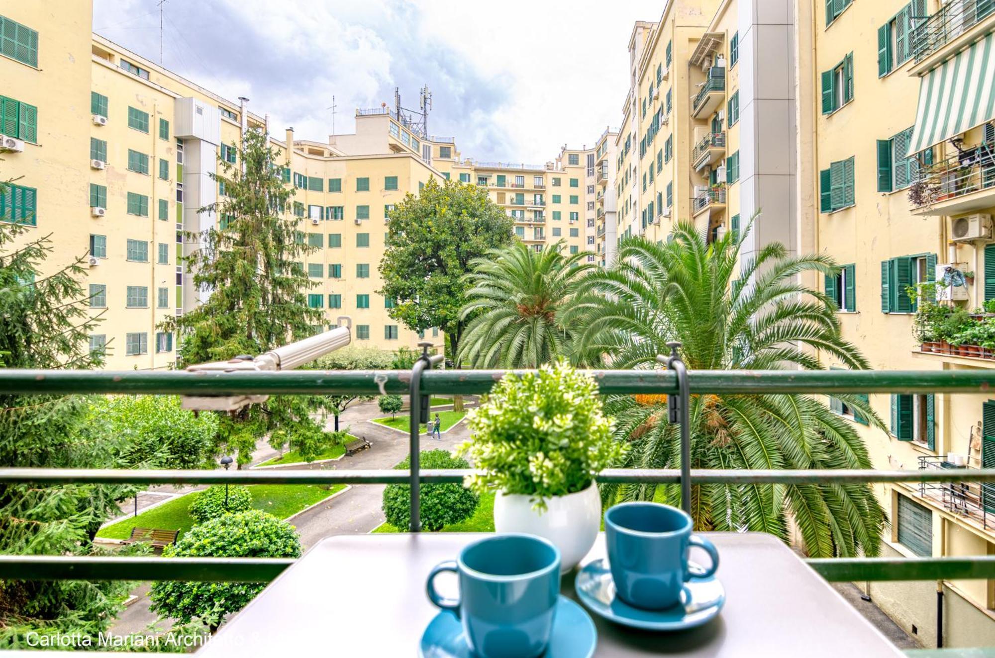 Pineto Garden View Vicino Metro C Apartment *