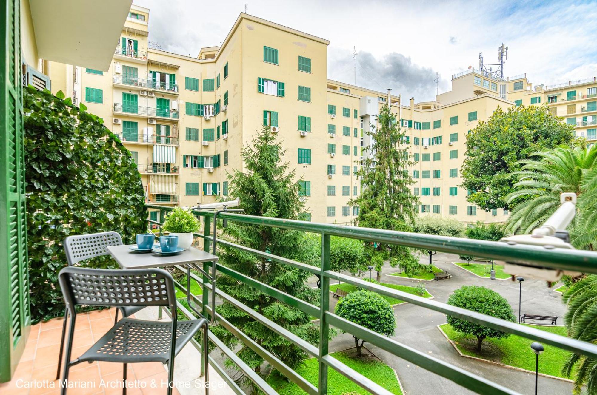 Apartment Pineto Garden View Vicino Metro C *