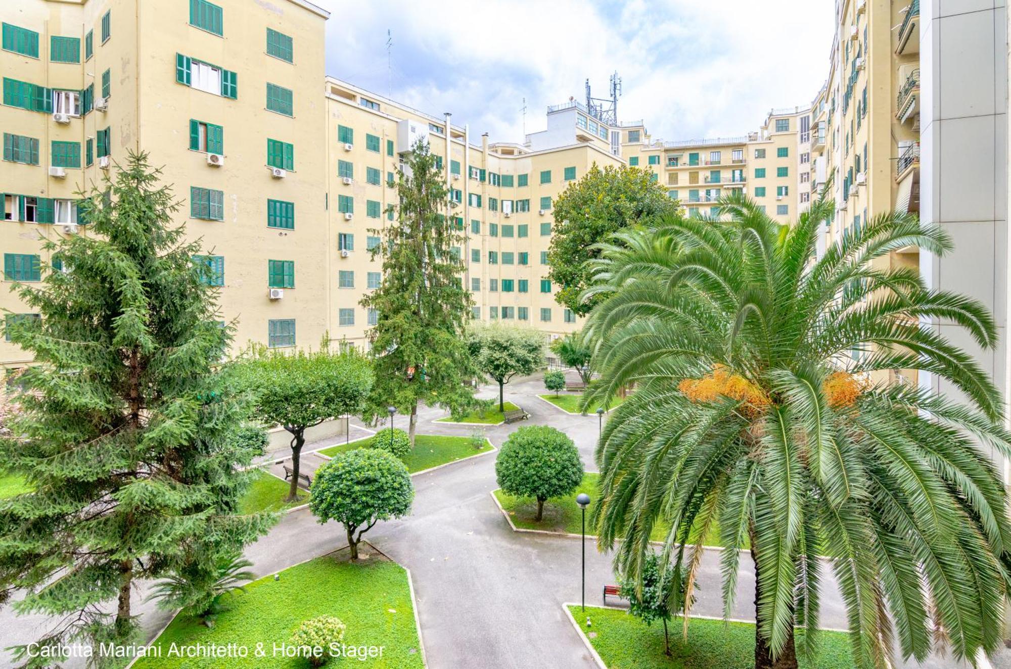 Pineto Garden View Vicino Metro C Apartment