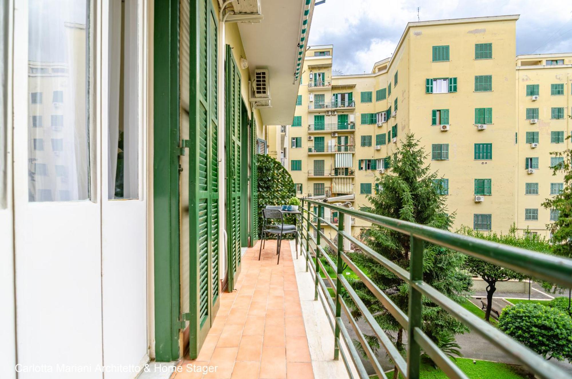 Pineto Garden View Vicino Metro C Apartment